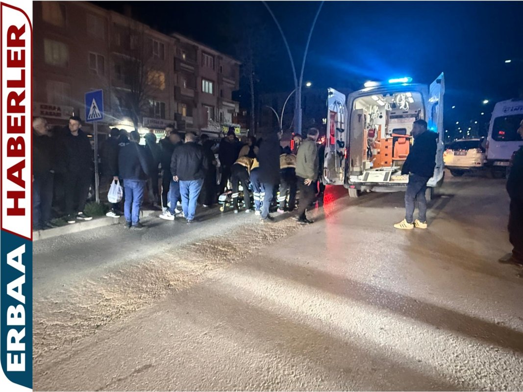 Yaya Geçidinde Kaza: Motosikletli Kaçtı, Kadın Yaralandı.