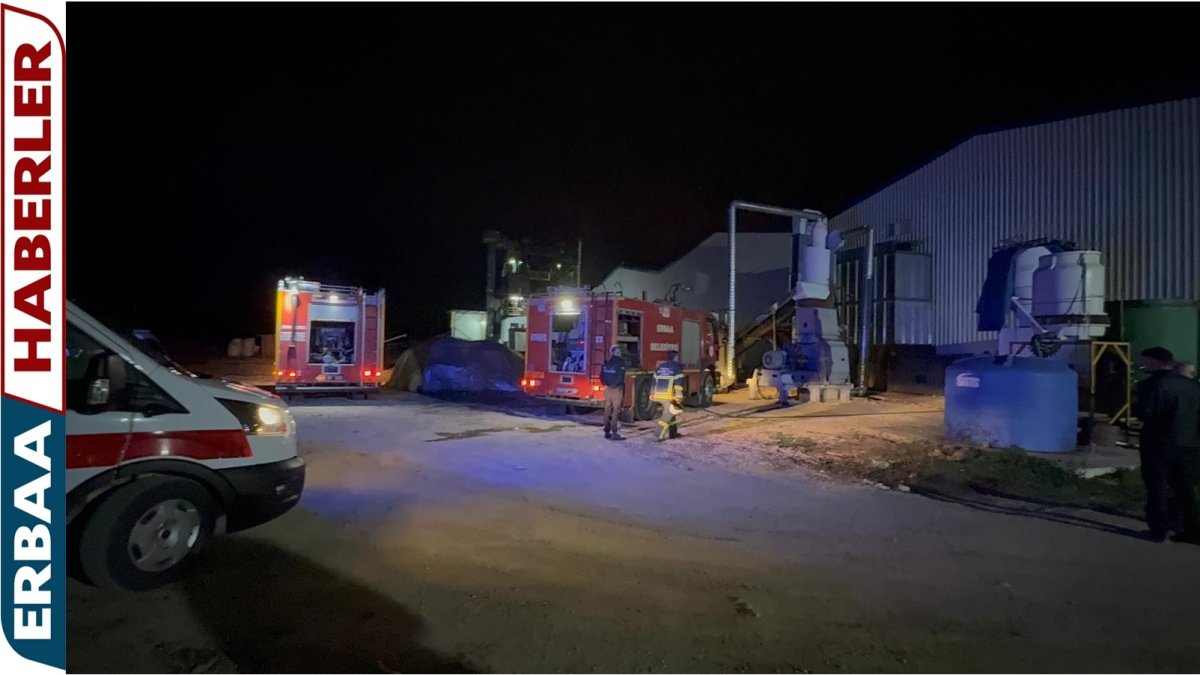 Erbaa OSB’de Yangın Kısa Sürede Söndürüldü