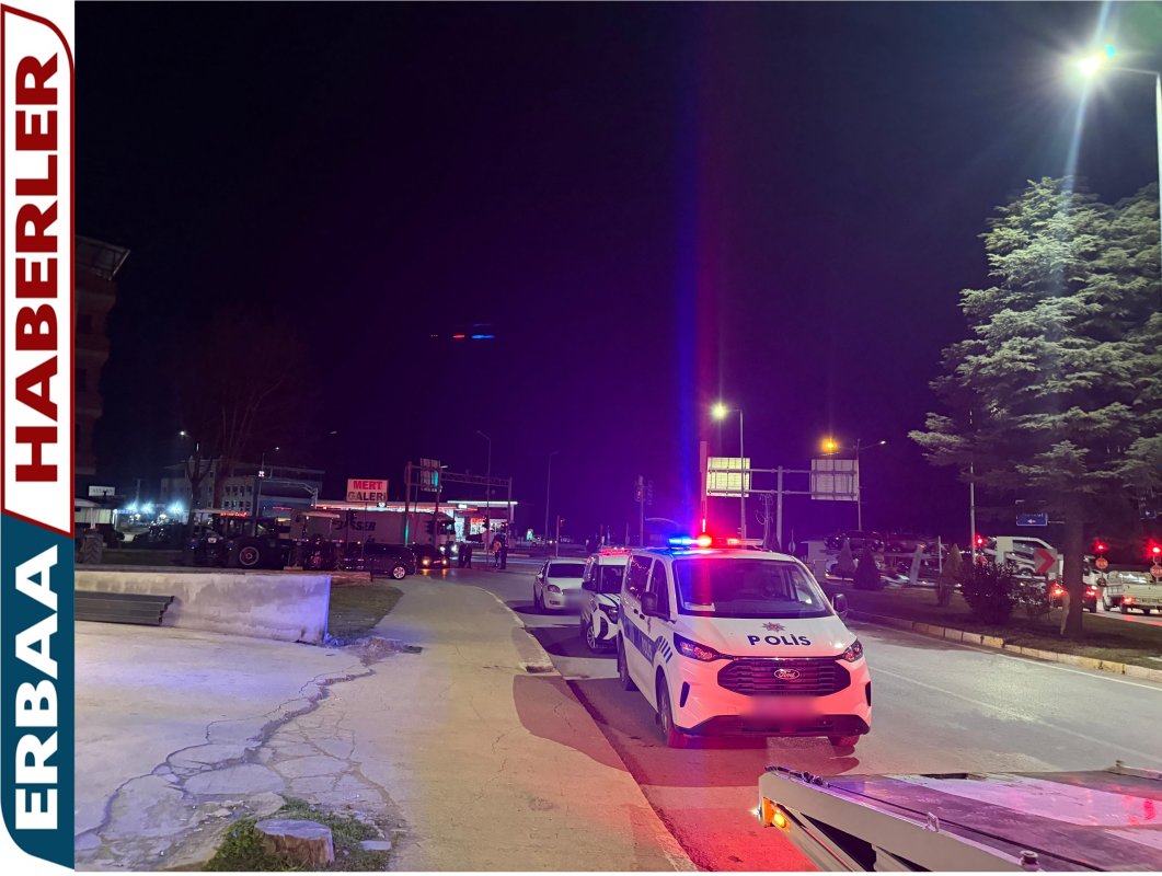 Erbaa’da Otomobil Bisikletliye Çarptı: 1 Yaralı.