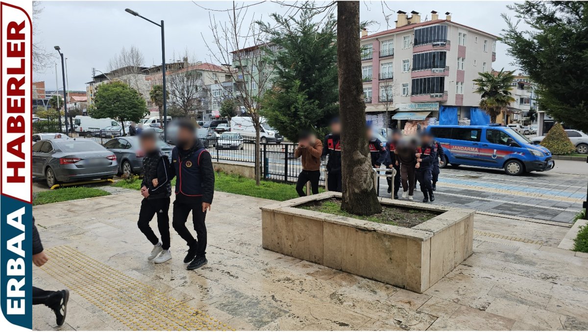 Erbaa’da Bağ Evinden Hırsızlık: 6 Şüpheli Yakalandı.