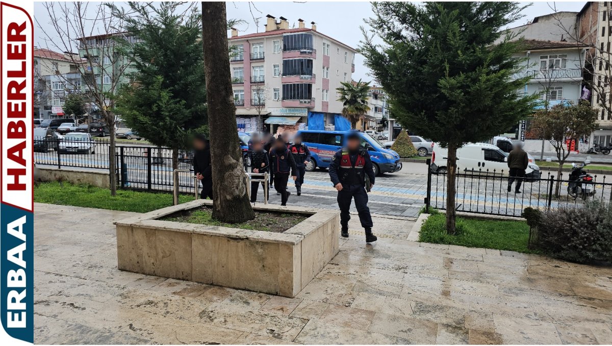 Erbaa’da Bağ Evinden Hırsızlık: 6 Şüpheli Yakalandı.