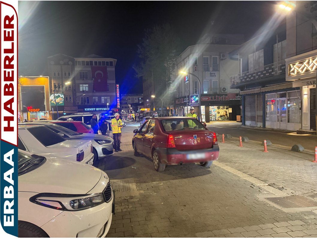 Erbaa’da Trafik Uygulaması: Denetim ve Teşekkür Bir Arada.