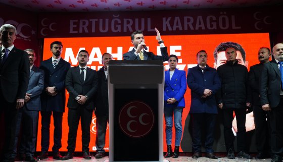 Erbaa Milliyetçi Hareket Partisi İsmet Paşa Mahallesinde Miting Gerçekleştirdi.
