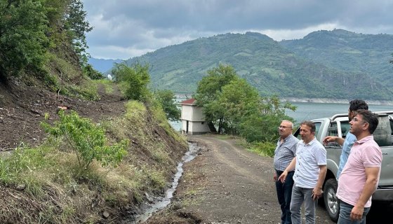 MHP Tokat İl Genel Meclisi Üyesi Namık ATEŞLİ Selden Etkilenen Bölgeleri Ziyaret Etti.