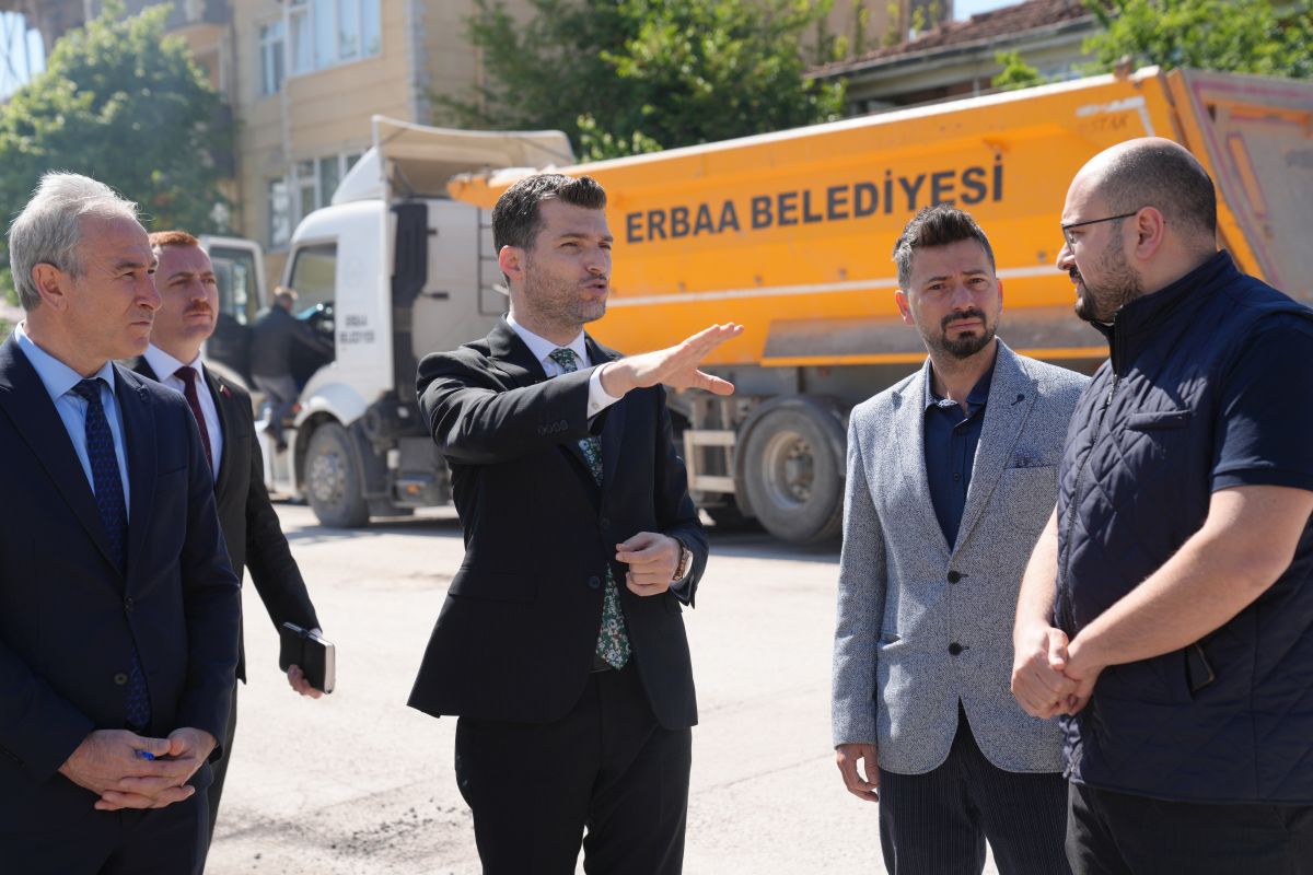 Erbaa’da Kazım Karabekir Caddesinin Yenilenmesi İçin Hazırlıklar Sürüyor.