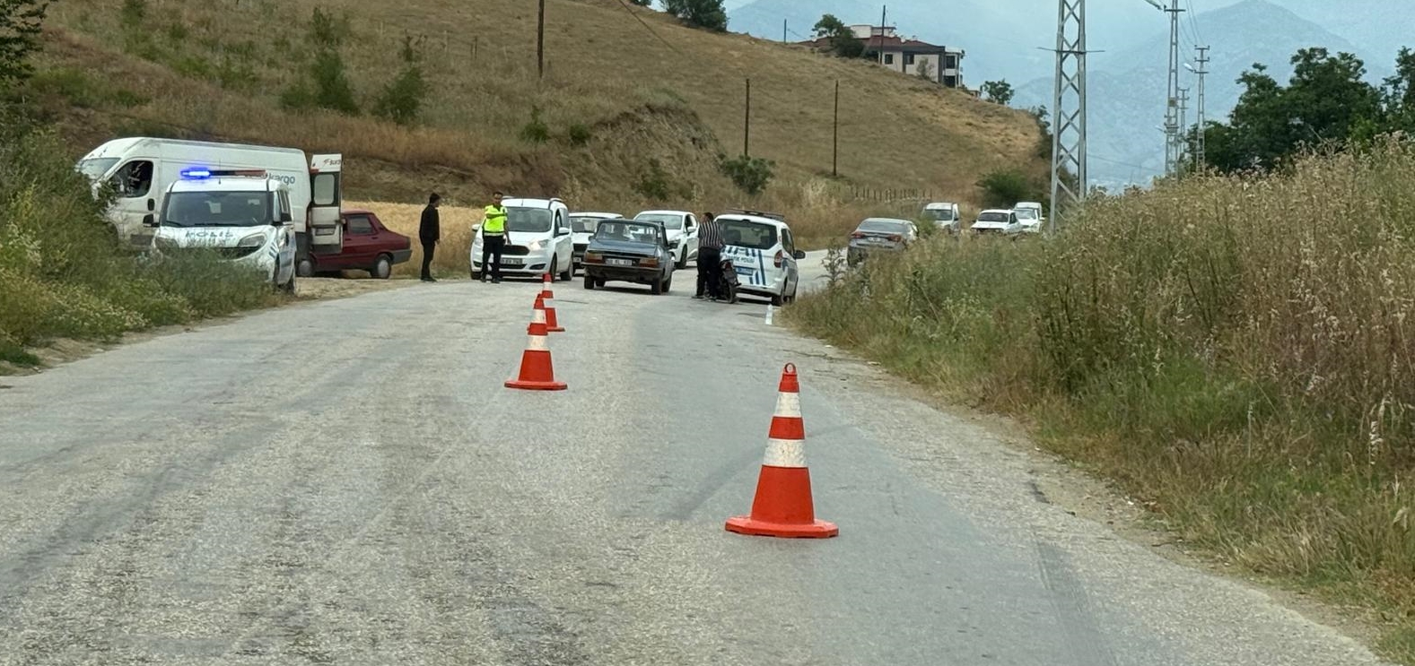 Erbaa’da Motosiklet Kazası: 2 Kişi Yaralı.