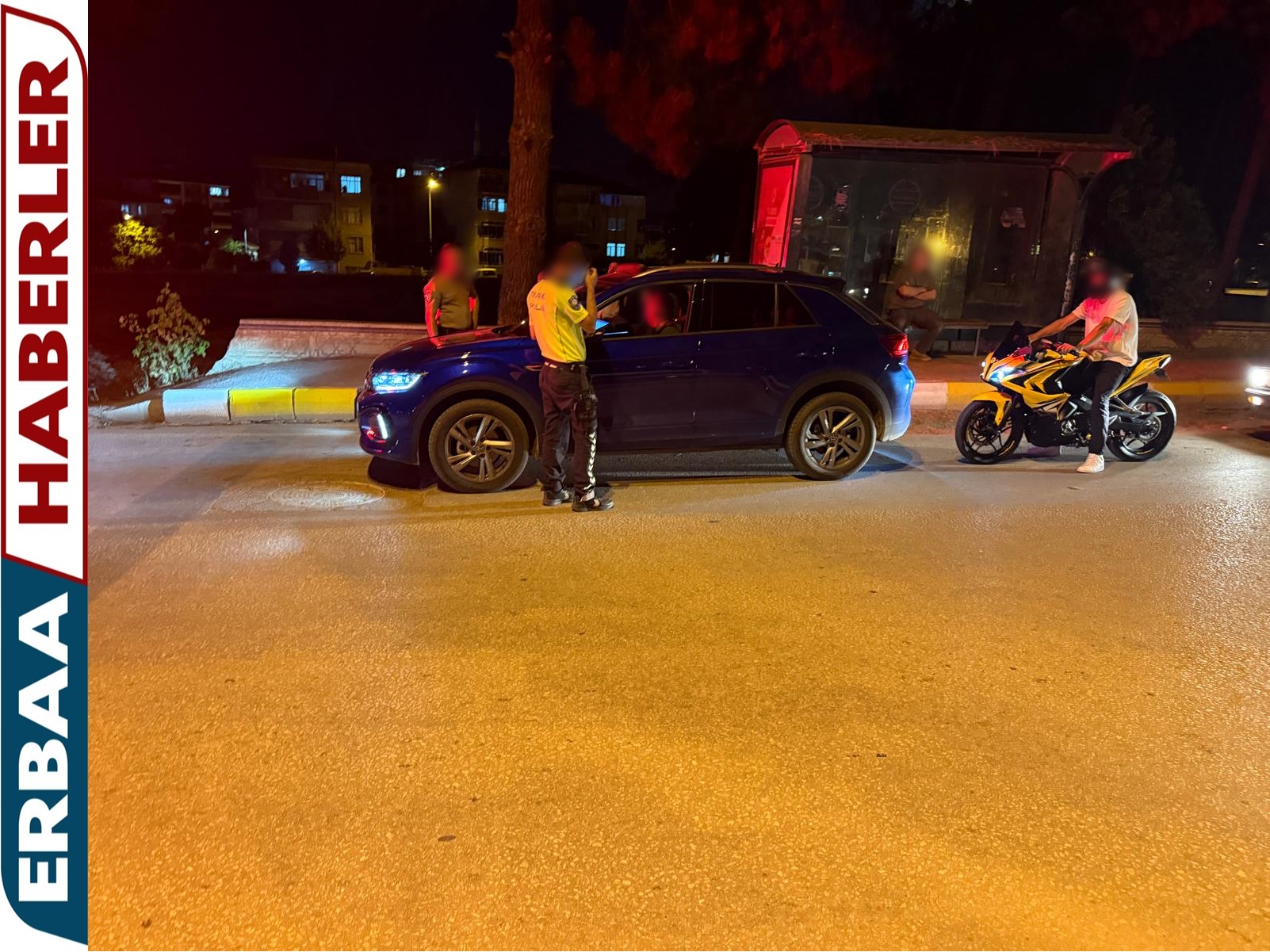 Erbaa’da Trafik Denetimleri Kesintisiz Devam Ediyor.