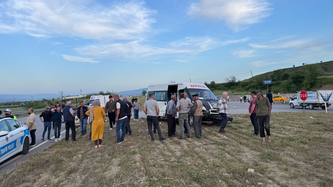 Erbaa’da Trafik Kazası: 7 Kişi Yaralı.