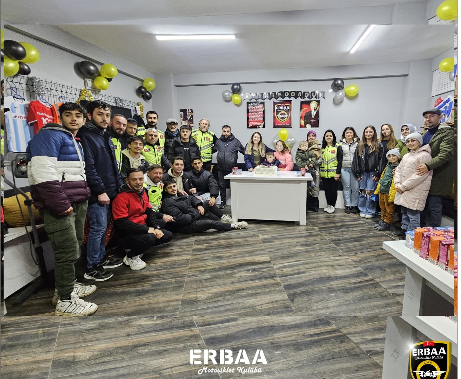 Erbaa Motosiklet Kulübü’nden Örnek Davranış.