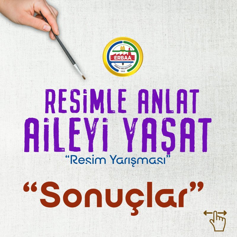 Erbaa Belediyesi’nin “Resimle Anlat, Aileyi Yaşat” Yarışması Sonuçlandı.
