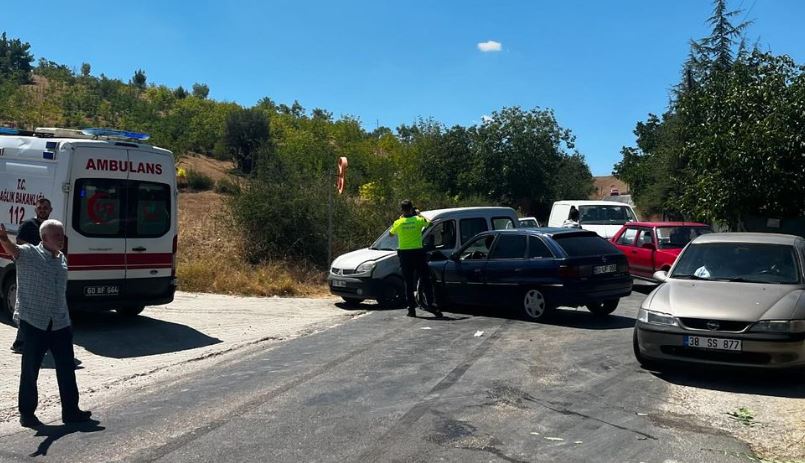 Erbaa’da Meydana Gelen Trafik Kazasında 6 Kişi Yaralandı.