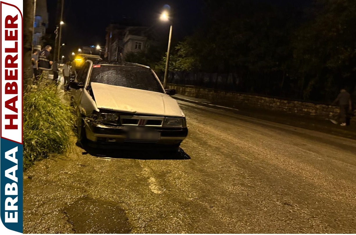 Erbaa’da Trafik Kazası.