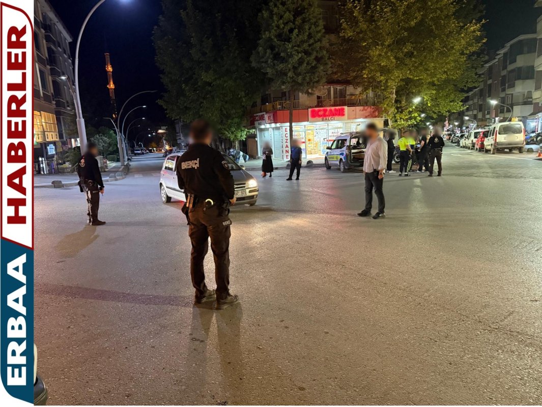 Erbaa’da Trafik ve Asayiş Ekiplerinden Kapsamlı Uygulama.