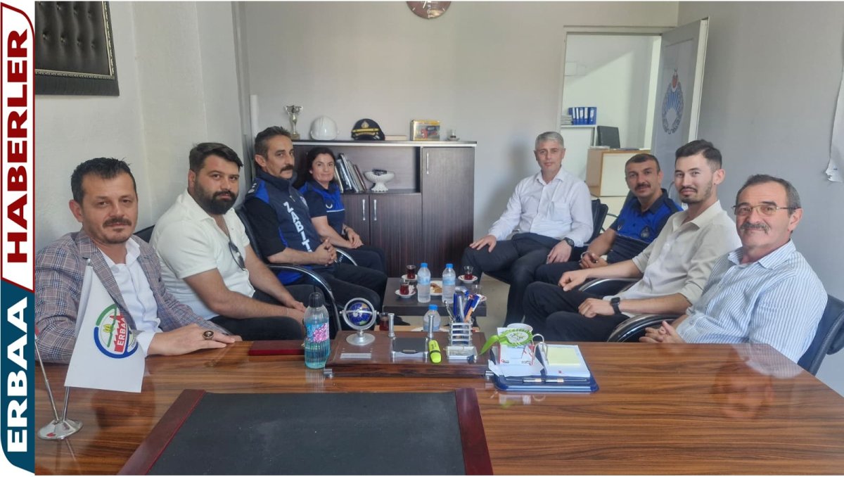 Türkiye İttifakı Partisi’nden Zabıta Haftası Ziyareti.