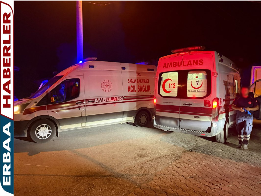 Erbaa’da Motosikletler Çarpıştı: 4 Kişi Yaralandı.