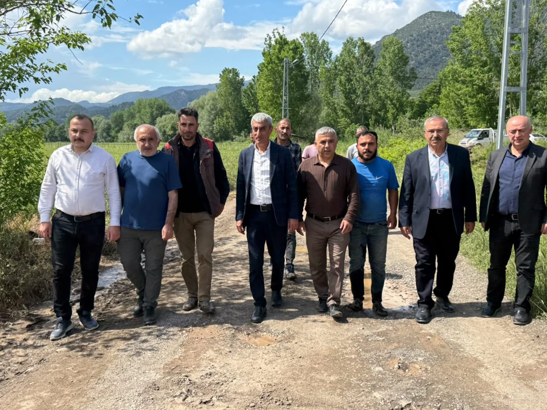 Kale Köyü’nde Selin Ardından İnceleme: MHP’den Bölge Ziyareti.