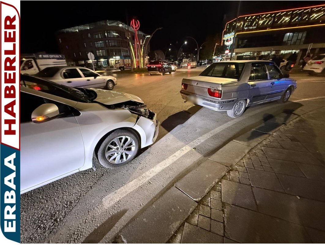 Erbaa’da Trafik Kazası Meydana Geldi.