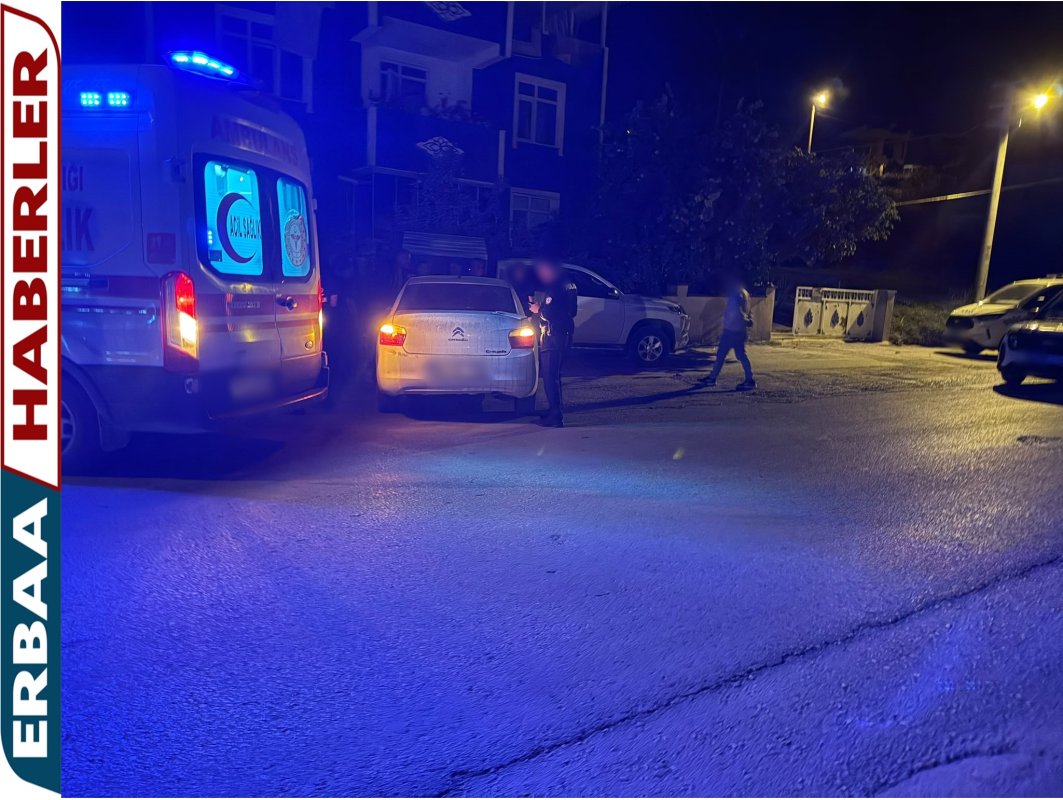 Erbaa’da Otomobil Park Halindeki Araca Çarptı: 1 Yaralı.