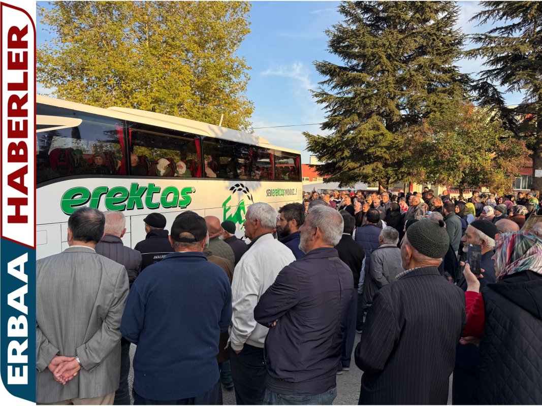 Erbaa’da 106 Umreci Dualarla Kutsal Topraklara Uğurlandı.