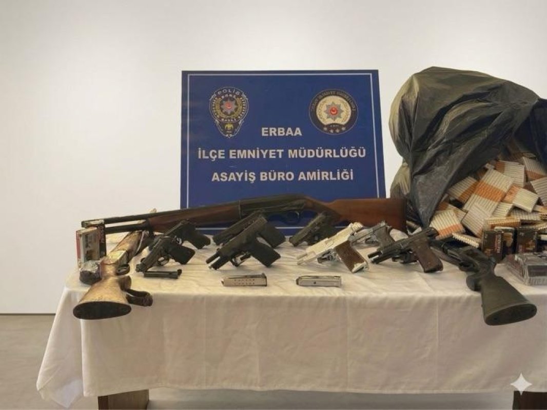 Erbaa’da Ruhsatsız Silah Operasyonu: 14 Şüpheli Hakkında İşlem.