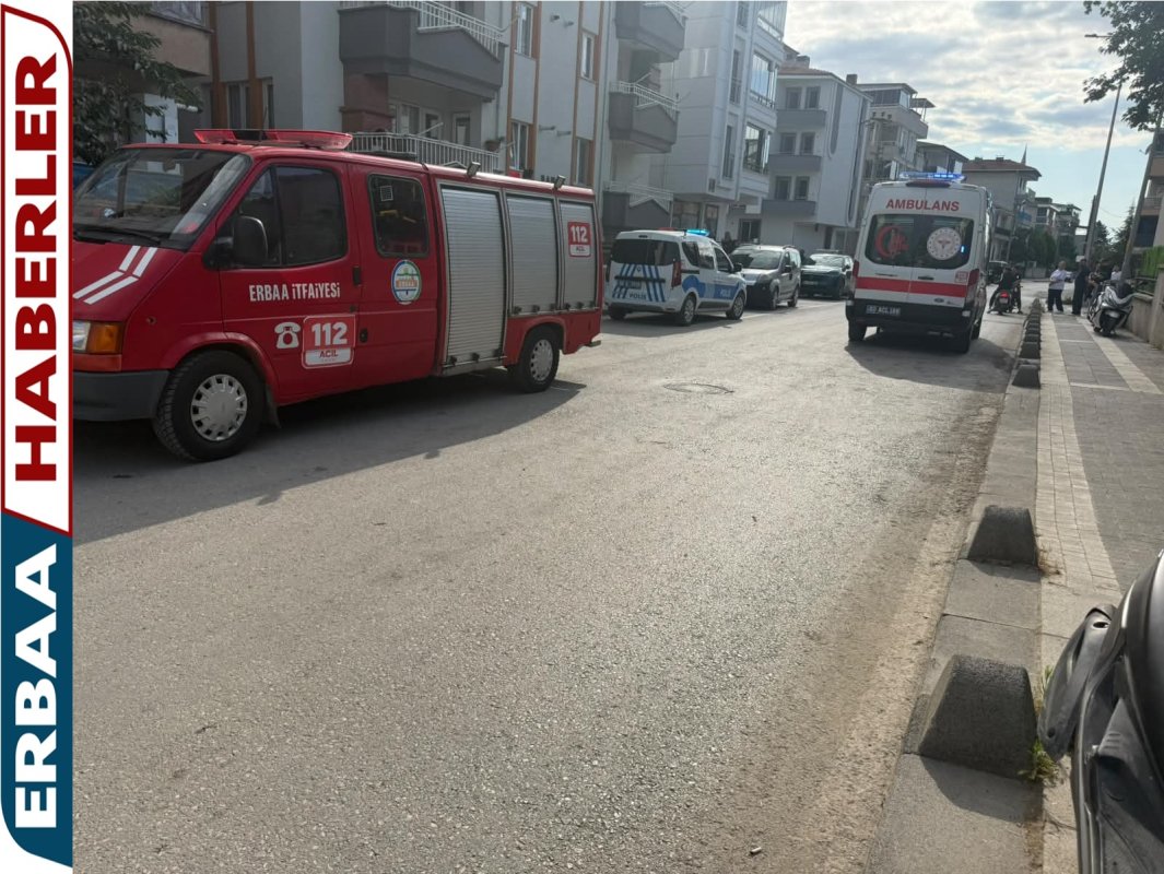 Erbaa’da Çığlık Sesleri Mahalleyi Ayağa Kaldırdı, İtfaiye Devreye Girdi.