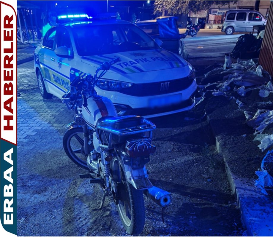 Gece Bekçilerinden Kaçamadı! Motosiklette Yok Yok.