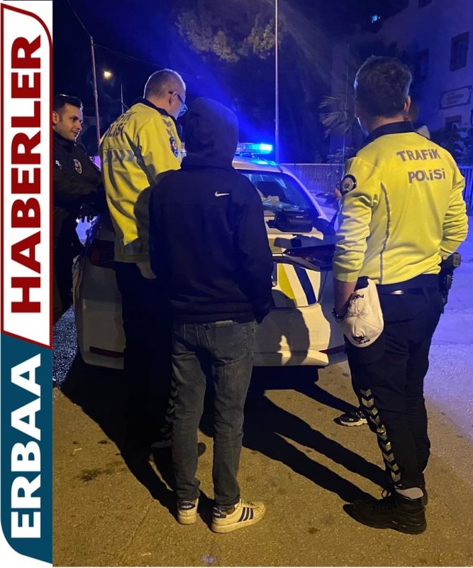 Erbaa’da Ehliyetsiz Sürücü Caddeyi Fethetti 36 Bin TL Cezayı Yedi.