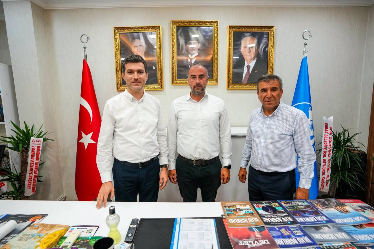 Başkan Karagöl’den Cemal Kale ve Mehmet Buğra Usal’a Hayırlı Olsun Ziyareti.