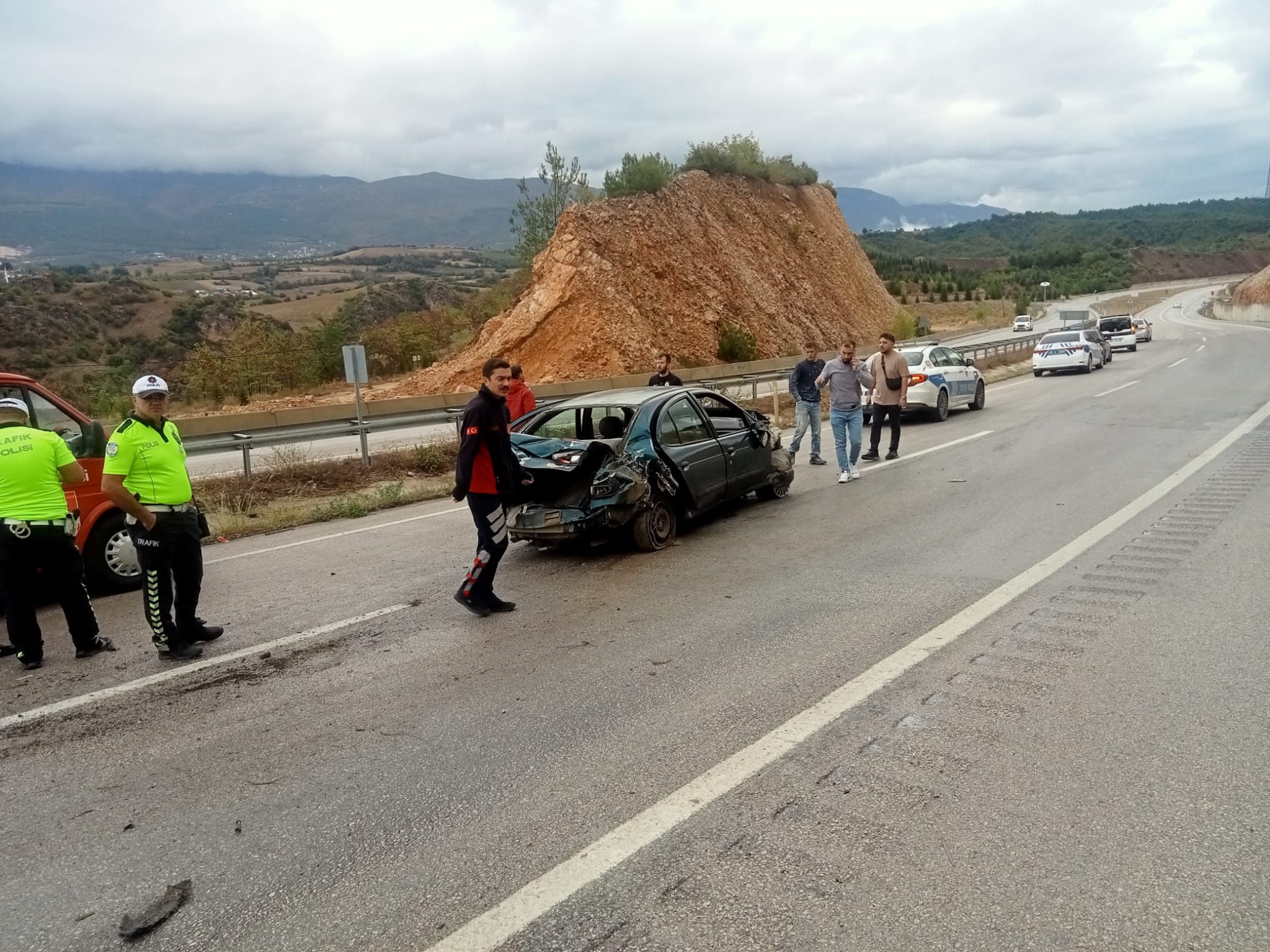 Erbaa’da Kaza: 3 Yaralı.