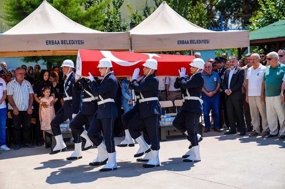 Hayatını Kaybeden Polis Memuru Son Yolculuğuna Uğurlandı.