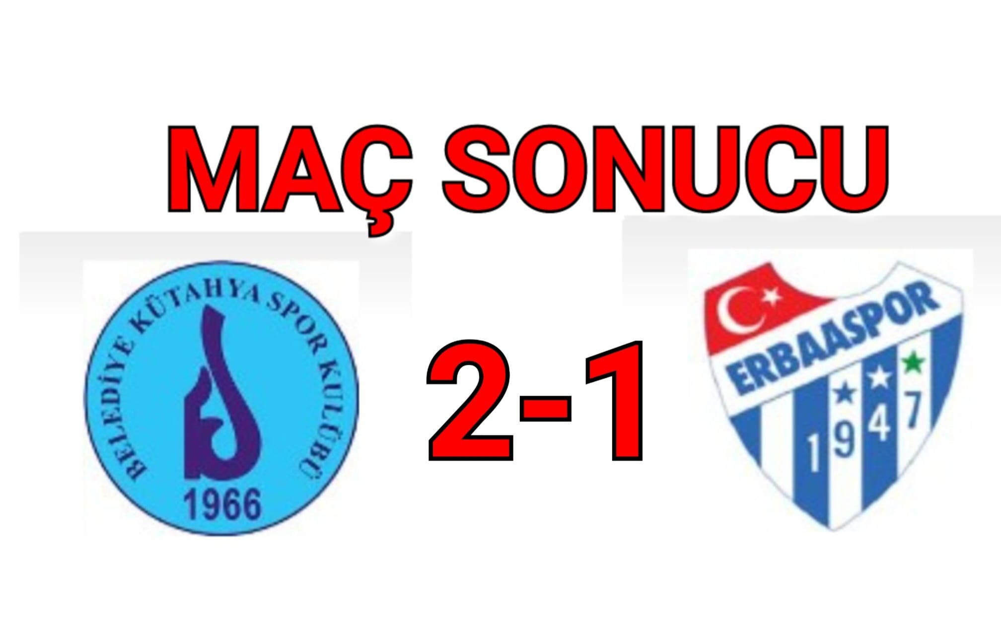 Erbaaspor, Belediye Kütahya Spor Karşısında 2-0 Mağlup Oldu.
