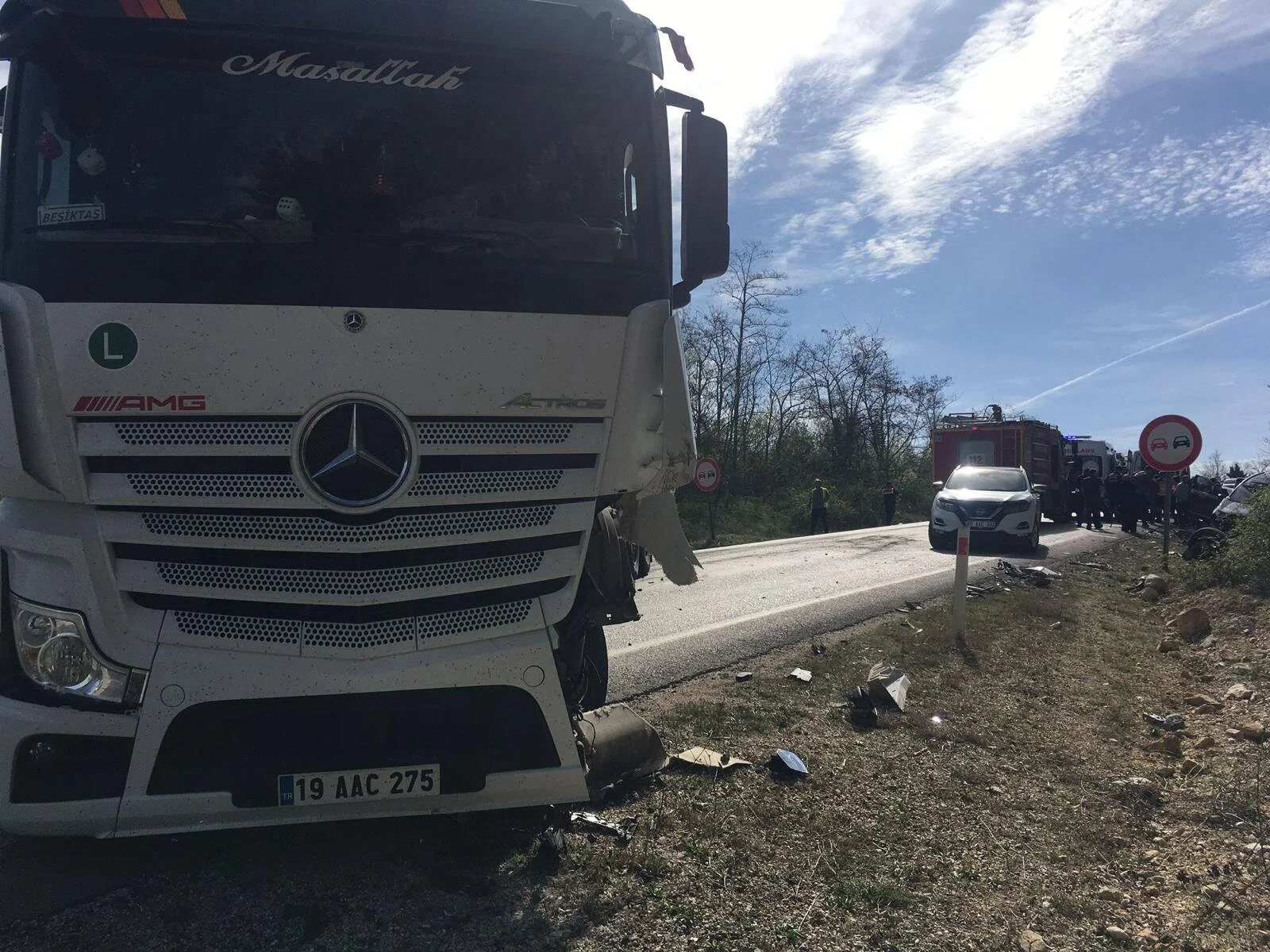 Tokat'taki Trafik Kazasında 1 Kişi Yaralandı