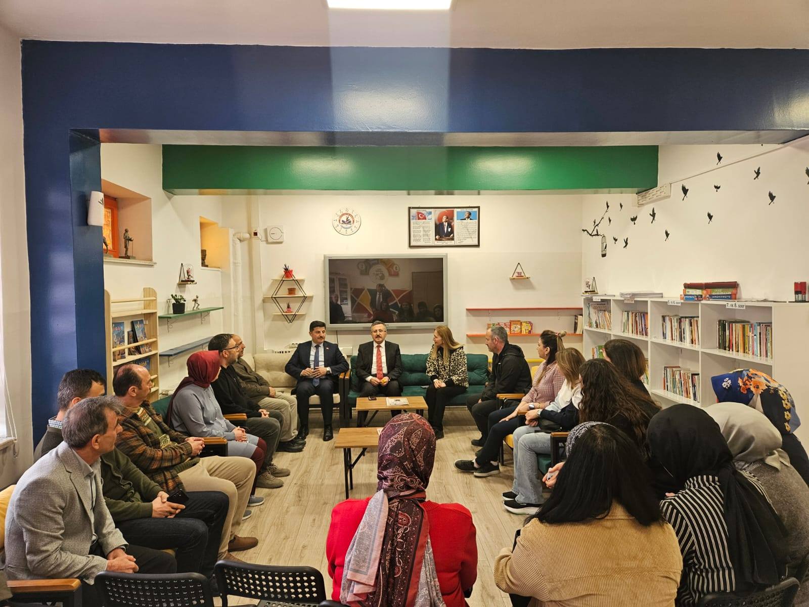 İl Milli Eğitim Müdürü Hüseyin Kır, Erbaa Kemal Kıvırcıoğlu İlkokulu’nu Ziyaret Etti.