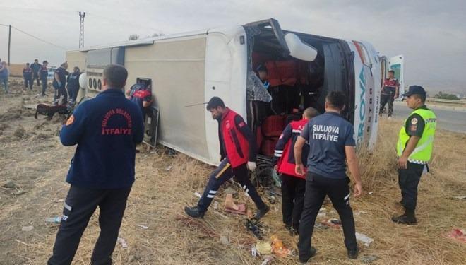 OTOBÜS HABERLERİ: Amasya'daki kazada 6 ölü, 35 yaralı!