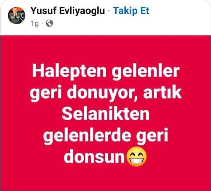 Skandal Paylaşıma Soruşturma Başlatıldı.