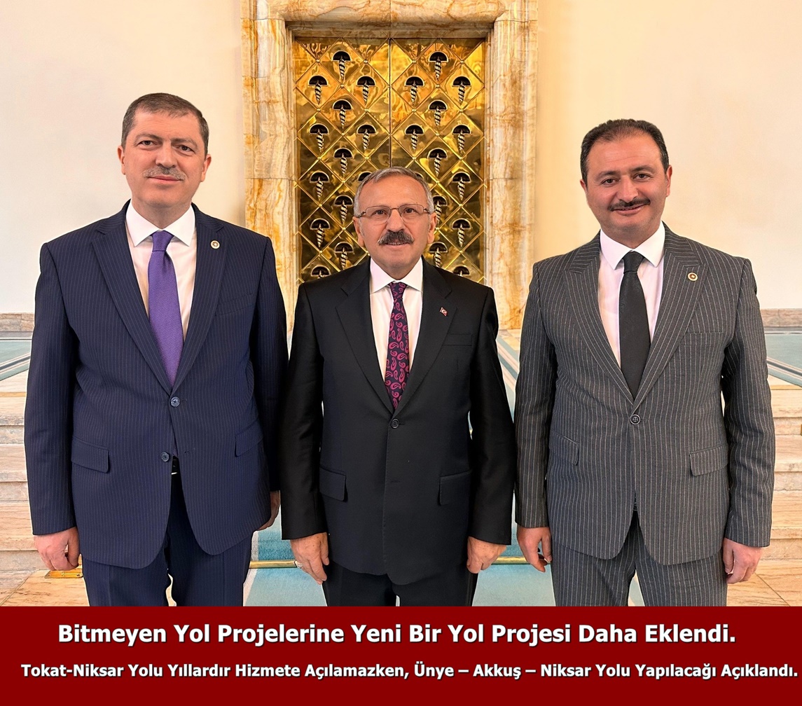 Tokat-Niksar Yolu Hâlâ Bitmedi, Yeni Yol Projesi Açıklandı.
