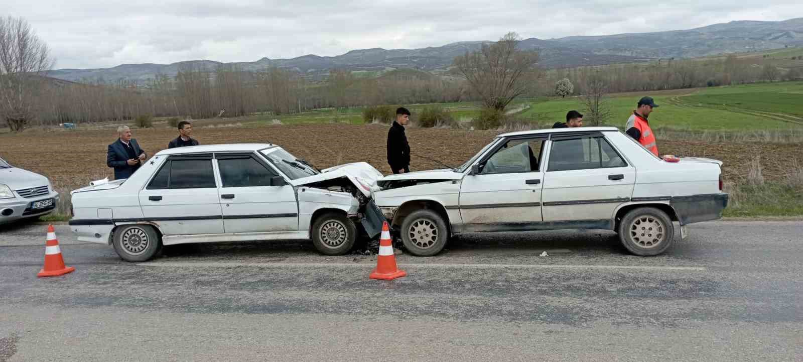 Tokat’ta şerit ihlali, faciadan dönüldü