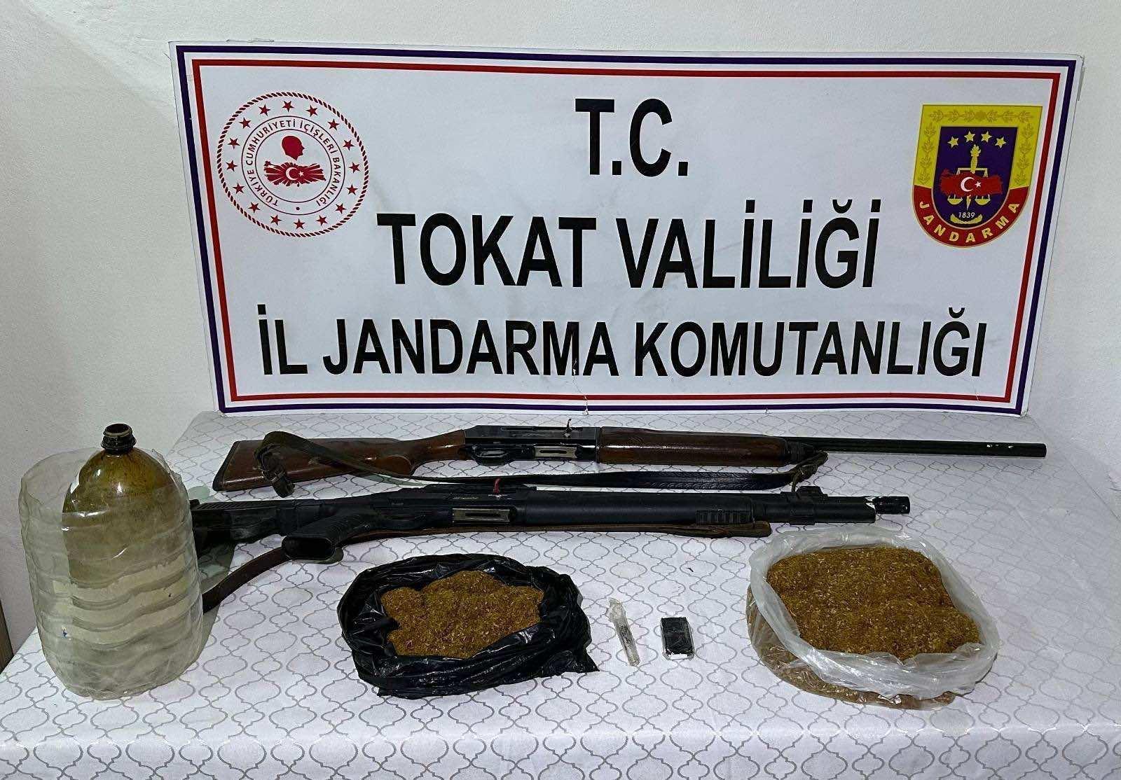 Tokat’ta Uyuşturucu Operasyonu.
